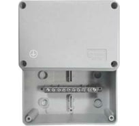Коробка Экопласт JBS120 КУП 6x9мм, 8 зажимов, 63А, о/п, 120x80x50 6 вых, IP55 44008KP