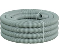 Гофрированная труба Экопласт ПНД-FRUF тяжелая, с зондом, без галогена, т/г, атмосферостойкая, диам.50 мм (15м) 21150HFR-UF