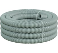 Гофрированная труба Экопласт ПНД-FRUF легкая, с зондом, без галогена, т/г, атмосферостойкая, диам. 50мм (15м) 20150HFR-UF