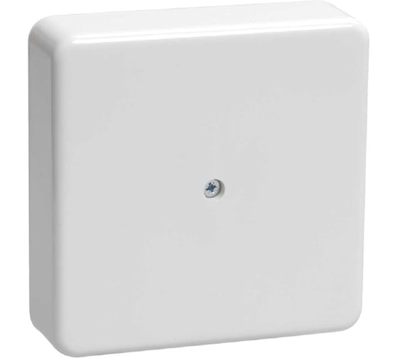 Распаечная коробка IEK КМ для о/п 100x100x29мм белая UKO10-100-100-029-K01-E