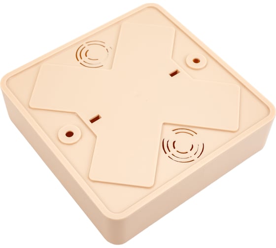 Распаечная коробка IEK КМ для о/п 100x100x29мм сосна UKO10-100-100-029-K34-E