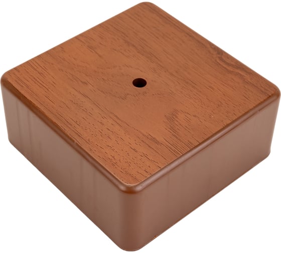 Распаечная коробка IEK КМ для о/п 100x100x44мм дуб UKO10-100-100-044-K24-E