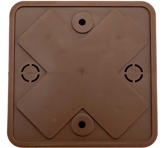 Распаечная коробка IEK КМ для о/п 75x75x20мм дуб UKO10-075-075-020-K24-E
