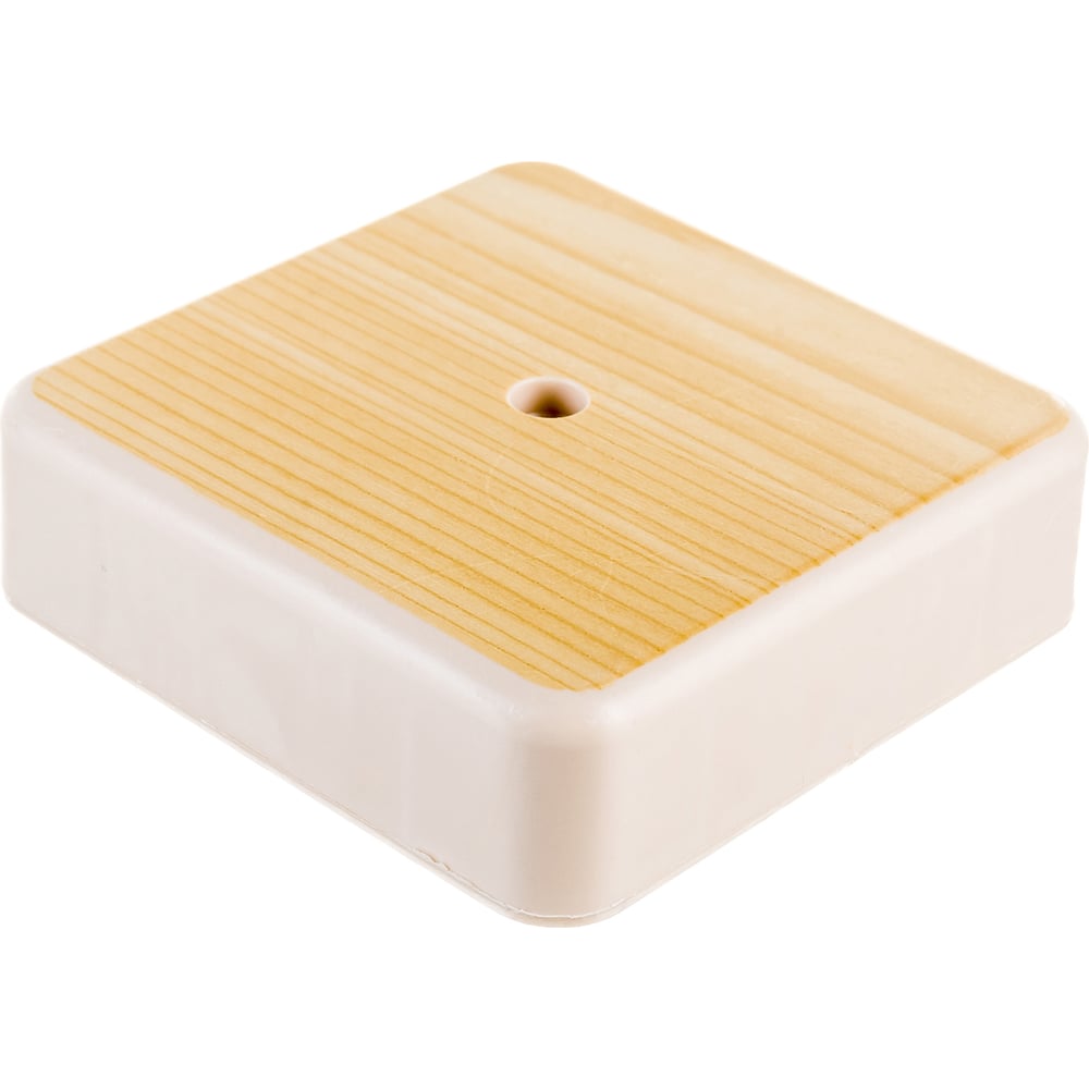 Распаечная коробка IEK КМ для о/п 75x75x20мм сосна UKO10-075-075-020 ...