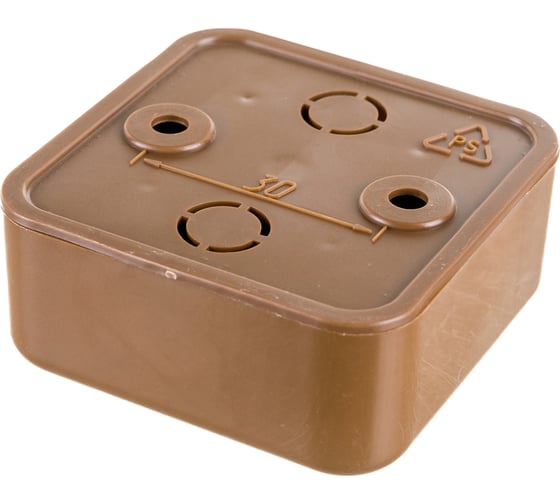 Распаечная коробка IEK КМ41205-05 для о/п 50x50x20мм дуб UKO10-050-050-020-K24-E