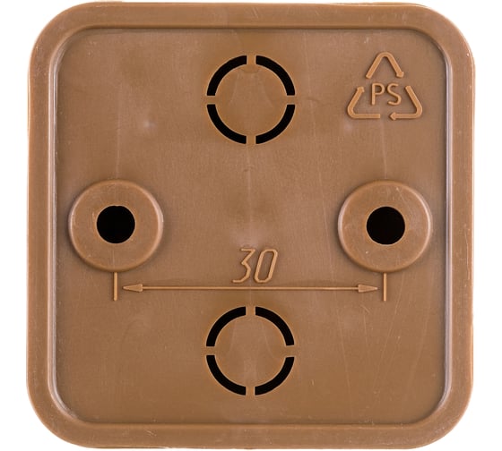 Распаечная коробка IEK КМ41205-05 для о/п 50x50x20мм дуб UKO10-050-050-020-K24-E