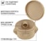 Распределительная коробка TDM ELECTRIC D65х40мм, IP54 SQ1401-0701 2