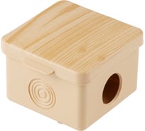 Распределительная коробка ЮПИТЕР ОП 65x65x50 мм сосна JP7113-10