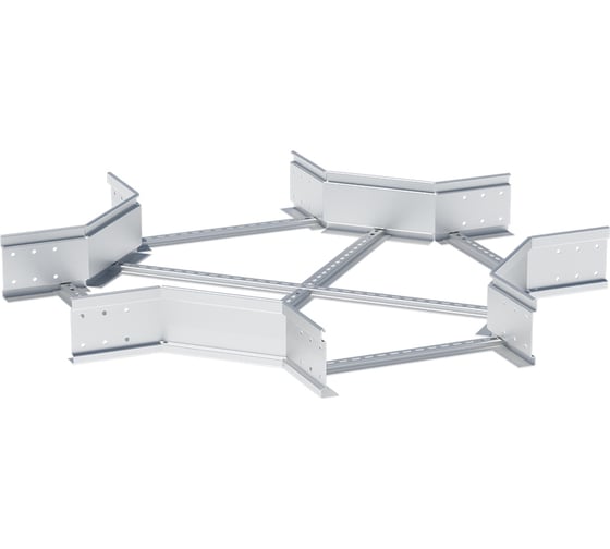 Усиленный лестничный крестовой ответвитель EKF 150x500 мм (2 мм) HDZ xltp150500-2-HDZ 1