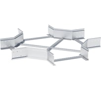 Усиленный лестничный крестовой ответвитель EKF 150x900 мм (2 мм) xltp150900-2