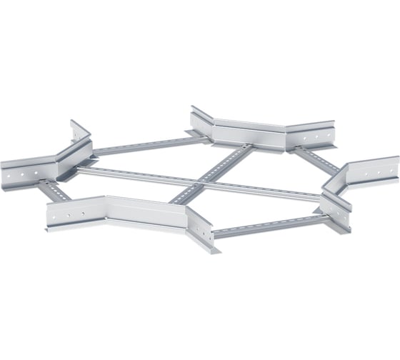 Усиленный лестничный крестовой ответвитель EKF 100x600 мм (2 мм) xltp100600-2 1