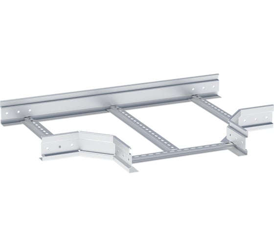 T-образный лестничный усиленный ответвитель EKF 100x300 мм (2 мм) tltp100300-2 1