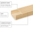Кабель-канал TDM ELECTRIC 40x16 желтая сосна 3D (50м) (2м/25шт в упак) SQ0402-0607 4
