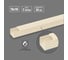 Кабель-канал TDM ELECTRIC 16x16 слоновая кость (100м) (2м/50шт в упак) SQ0402-0503 1
