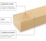 Кабель-канал TDM ELECTRIC 100x60 желтая сосна 3D (2м/6шт в упак) SQ0402-0610 4