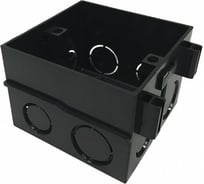 Монтажная квадратная коробка LIVOLO размер 81x81 наружные габариты (UK) NH01