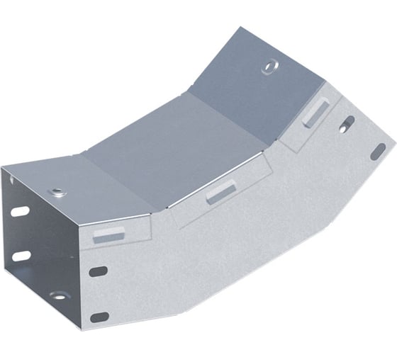 Вертикальный внутренний угол EKF 45 градусов 50x50 мм упак. (2 шт) INOX vi455050-INOX 1