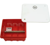 Коробка уравнивания потенциалов, 120х100х60мм HEGEL КУП1102-И