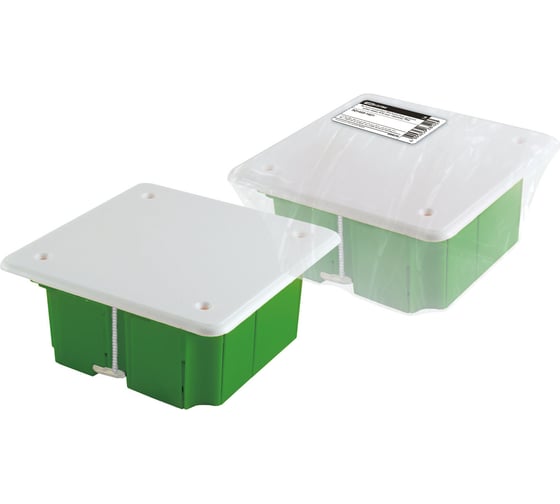 Коробка распределительная TDM ELECTRIC 92х92х45мм, крышка, метал. лапки, IP20 SQ1403-1021 1