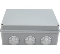 Распаечная коробка Navigator 93 409 nss-db-190-140-70-10-gr открытого монтажа 93409