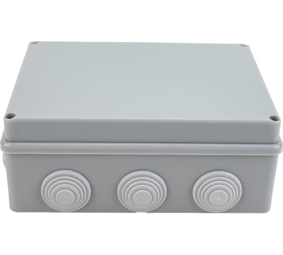 Распаечная коробка Navigator 93 409 nss-db-190-140-70-10-gr открытого монтажа 93409 1