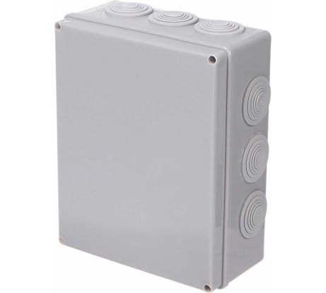 Распаечная коробка Navigator 93 410 nss-db-240-190-90-12-gr открытого монтажа 93410