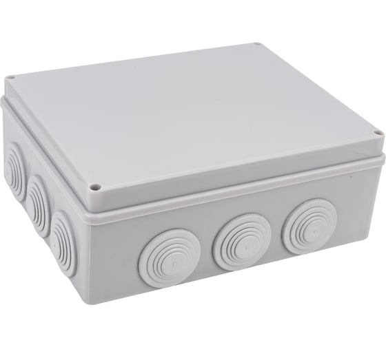 Распаечная коробка Navigator 93 410 nss-db-240-190-90-12-gr открытого монтажа 93410