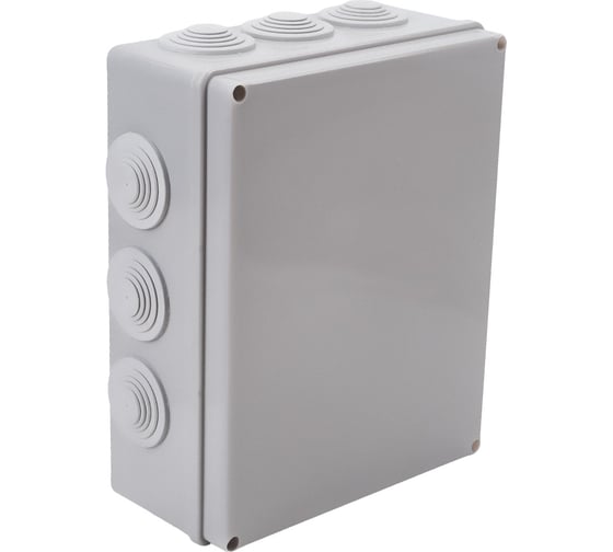 Распаечная коробка Navigator 93 410 nss-db-240-190-90-12-gr открытого монтажа 93410