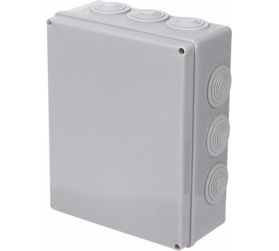 Распаечная коробка Navigator 93 410 nss-db-240-190-90-12-gr открытого монтажа 93410 1