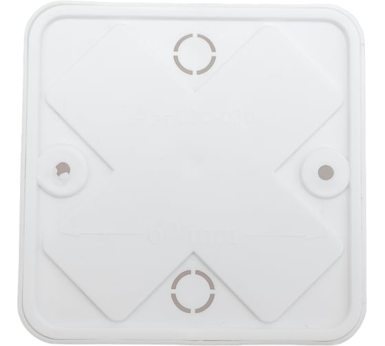Распаечная коробка Navigator 93 411 nss-db-75-75-25-4-wh открытого монтажа 93411