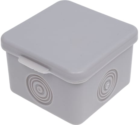 Распаечная коробка Navigator 93 756 nss-db-65-65-45-gr открытого монтажа без мембран 93756