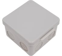 Распаечная коробка Navigator 93 757 nss-db-80-80-50-gr открытого монтажа без мембран 93757