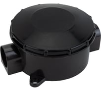Распаечная трехрожковая коробка Navigator 93 760 nss-db-70-35-bl открытого монтажа черный 93760