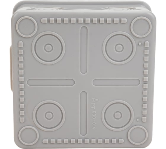 Распаечная коробка Navigator 93 758 nss-db-100-100-50-gr открытого монтажа без мембран 93758