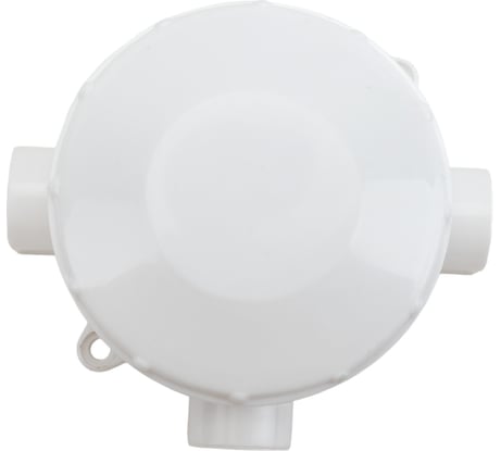 Распаечная трехрожковая коробка Navigator 93 759 nss-db-70-35-wh открытого монтажа белый 93759