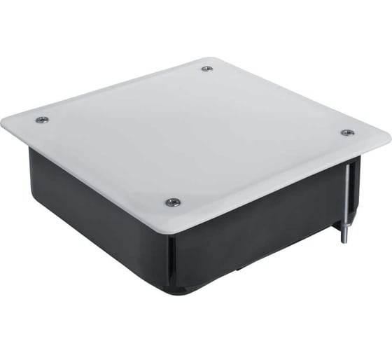 Распаечная коробка Navigator 93 765 nss-db-hw-115-115-45-bl скрытая металлические лапки с крышкой 93765