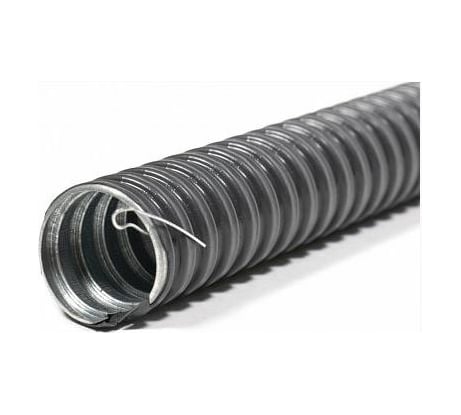 Металлорукав в ПВХ изоляции ГОФРОМАТИК РЗ-ЦПнг-22 (50 м) с протяжкой zeta44706