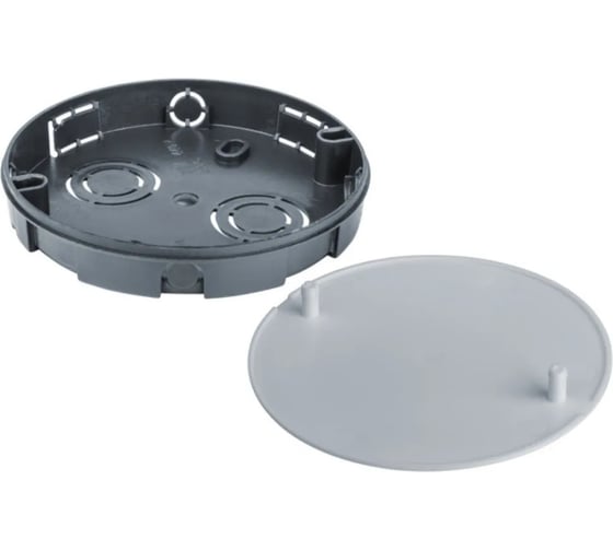Распаечная скрытая коробка Navigator 93 767 nss-db-sw-93-30-bl для твердых стен с крышкой 93767