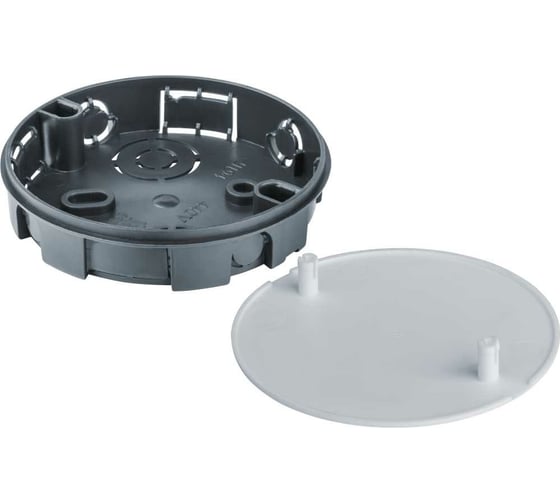 Распаечная скрытая коробка Navigator 93 768 nss-db-sw-68-15-bl для твердых стен с крышкой 93768