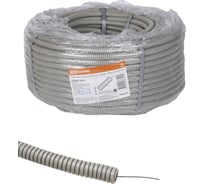 Гофра для кабеля TDM ELECTRIC 16мм ПВХ с зондом 100 метров тяжелая SQ0401-0101