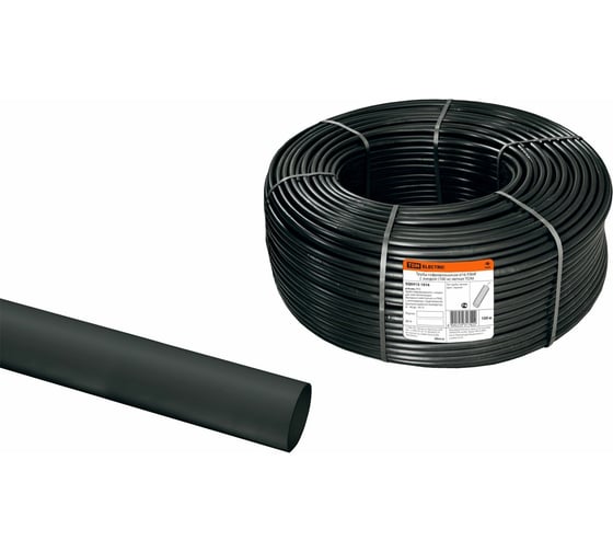 Гладкая техническая труба TDM ELECTRIC ПНД d 20(с) черная SQ0413-0120 1