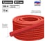 Гофра для кабеля TDM ELECTRIC 25мм ПНД с зондом 75 метров легкая красная SQ0413-0033 2