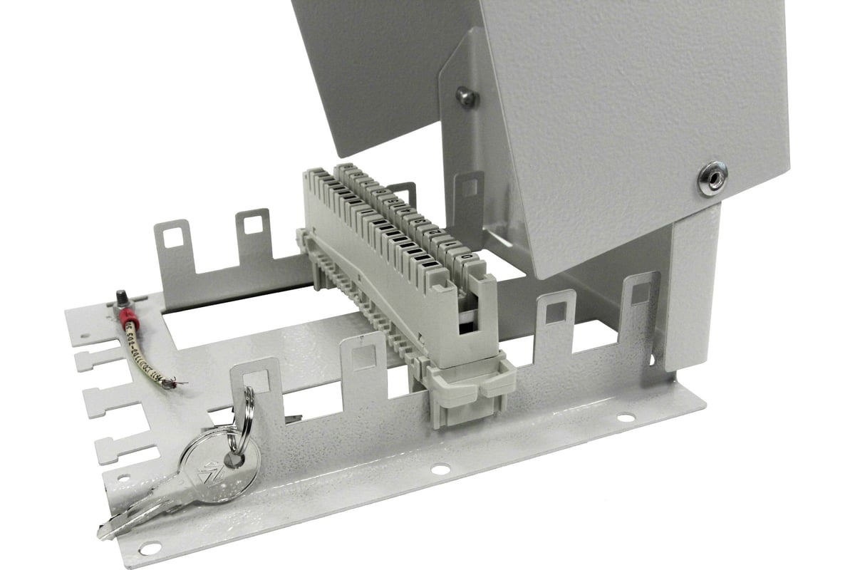 Коробка распределительная на 50 пар TWIST КРТ-50, металлическая для 5 ...