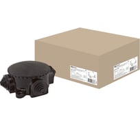 Электромонтажная коробка TDM ELECTRIC КЭМ 1-10-4Б ОП (диаметр 78 мм; IP44; 4-х рожковая; карболит) SQ1401-1004