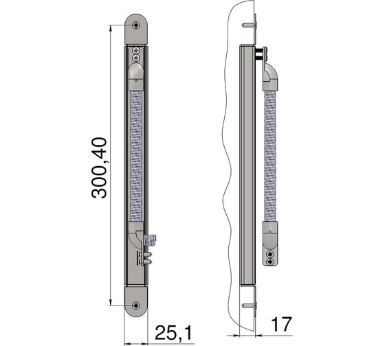Кабель-переход CRIT кп-300 золотой 05651