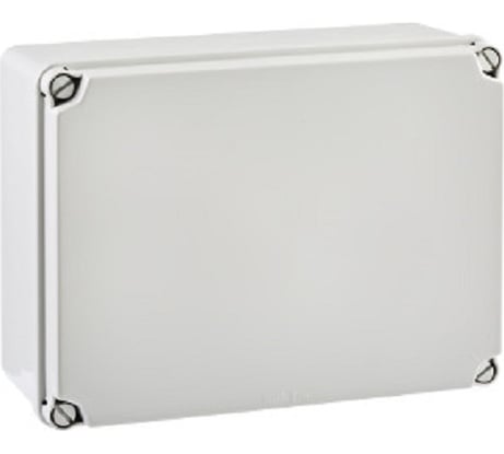 Распределительная коробка IDE наружного монтажа 185x246x100 мм, IP65-IP67, без сальников, гладкие стенки EL231