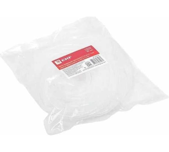 Спиральная монтажная лента EKF SWB-08 D=8мм,d=6мм, рулон 10м PROxima plc-swb-08