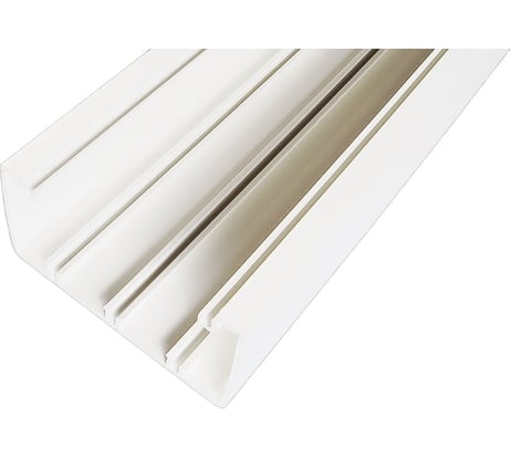 Кабельный канал SPL с крышкой 100x50x2000мм, белый, 8 шт. 100001S