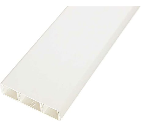 Кабельный канал SPL 75x20x2000мм с перегородками, белый, 11 шт. 075001S