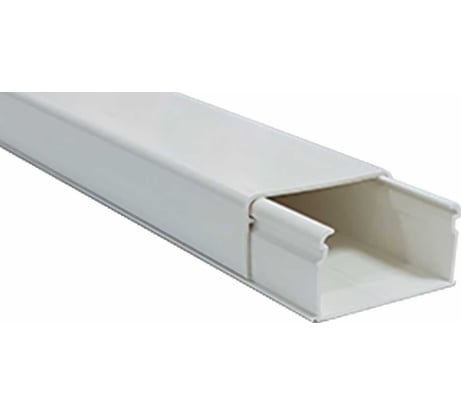 Кабельный канал SPL 40x20x2000мм, белый, 20 шт. 040001S